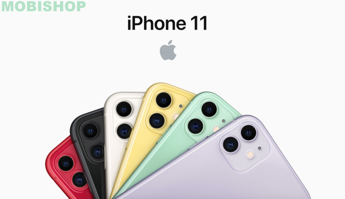 apple iphone 11 rouge jaune bleu vert blanc noir mobishops aint-etienne coque verre trempe accessoires mobile